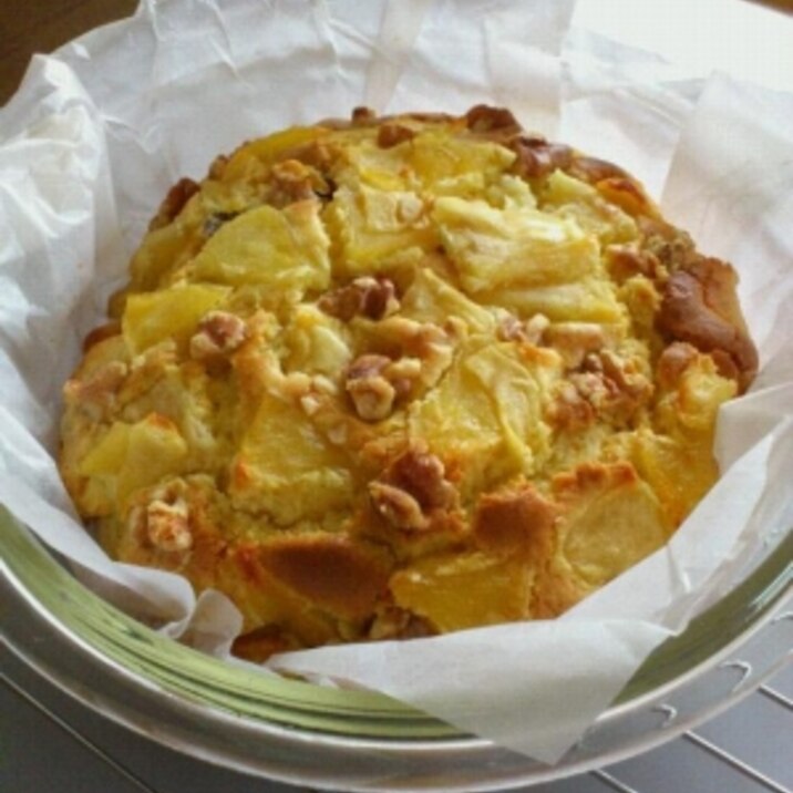ホットケーキミックスで簡単りんごケーキ レシピ 作り方 By ネロ助２０１１ 楽天レシピ